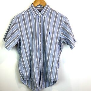 Polo Ralph Lauren button down hand woven madras size M